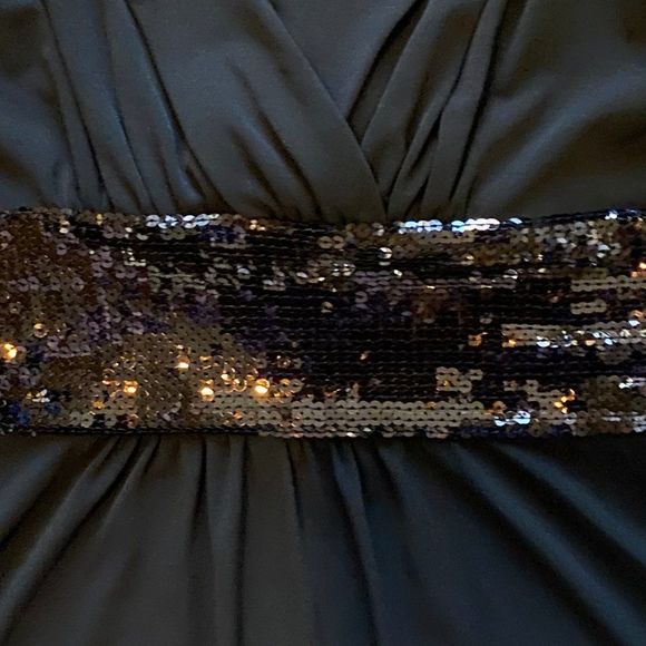 White House Black Market Tie Back Sequined Tank XS - Picture 3 of 8